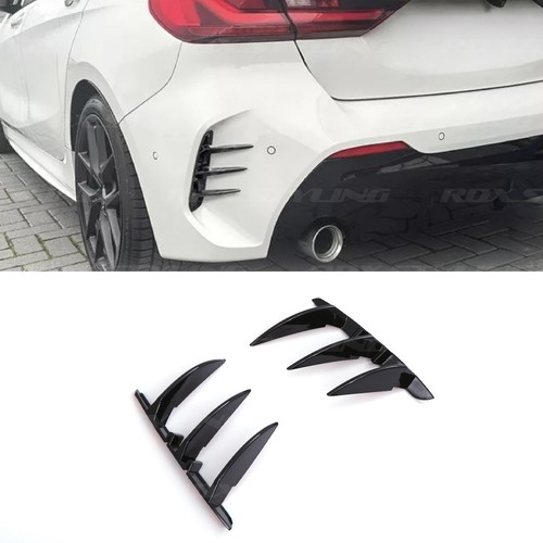 Rear canards gloss black - rear,