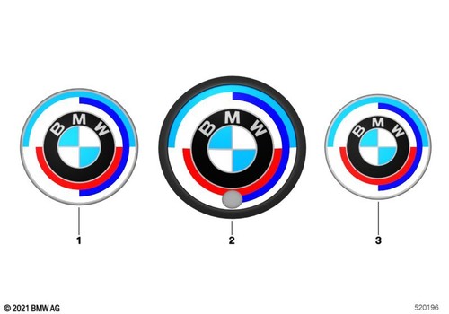 Bmw genuine badge - bmw,
