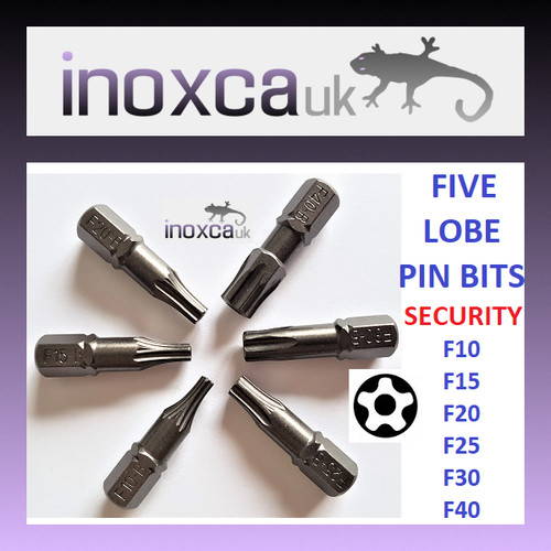 Five lobe pin - pin, bits