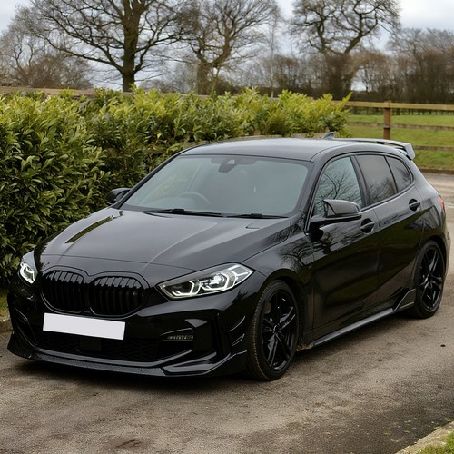 Gloss black side wing mirror - wing,