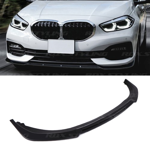 Gloss black front splitter - front,