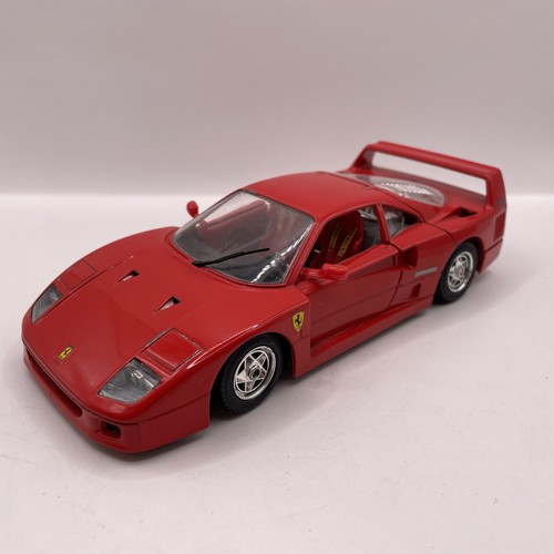 Burago ferrari f40 1987 - f40, red