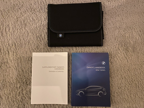 Bmw f40 handbook - handbook, manual