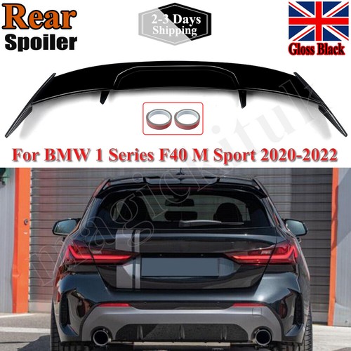 Gloss black rear roof spoiler - gloss,